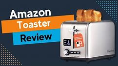 This is a GREAT toaster! --Peach Street 2 Slice Toaster Compact Bread Toaster with Digital Countdown