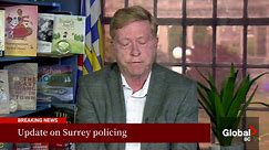 Reaction to Surrey Mayor Brenda Locke’s press conference on policing report