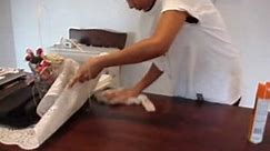 Remove Dust From Furniture -- The Brazilian Way