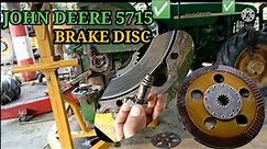 John deere 5715 brake disc