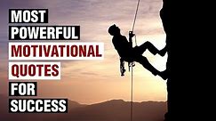 Most Powerful Motivational Quotes For Success In Life