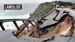 Deadliest Landslides caught on camera l deadliest landslides ever l landslide
