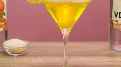 Lemon Drop Jello Shot Martini 🍋