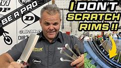 I Don’t Scratch Rims! Pro Tire Change 😁