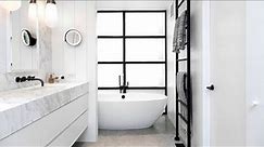 29+ White Bathroom Design Ideas