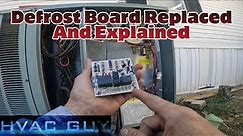 Return to Freezing Heat Pump to Change Defrost Board!