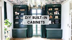 EASY Built-In Cabinets (How To For Beginners)