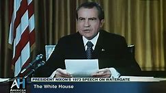 President Nixon's First Watergate Speech