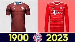 The Evolution of Bayern Munich Kit 2022-23 | All Bayern Munich Football Jerseys in History 2022