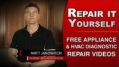 Fix it Yourself with over 5,500 Repair videos at | ApplianceVideo.com