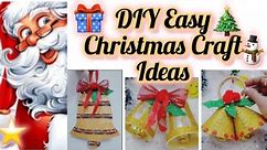 DIY 3 Easy Christmas Ornaments😍/ Christmas Decoration Ideas
