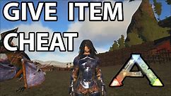 Give Item Ark Survival Evolved Cheat Console Command