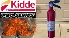 Kidde Pro 2.5lb BC Fire Extinguisher | Review and Test