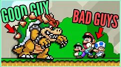Bowser Is The GOOD GUY In This AWESOME Mario Game!!