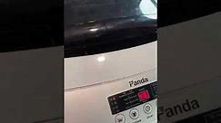 Panda PAN6360W Compact Portable Washing Machine, review