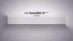 LG Sound Bar SL9Y | Slim Wall-Mountable Design with Meridian