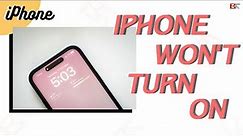 iPhone Won’t Turn On | Suddenly Turn off, Black Screen, Not Turning On Or Charging [Full Guide]