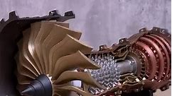 TR900 Turbofan engine model #fyp #viralreels #aircraft #jet #engine #model #reels | Nikola Toy