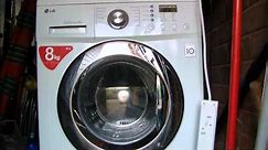 LG F1222TD Direct Drive Washing Machine : Tub Cleaning cycle