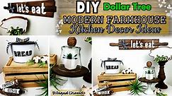 Dollar Tree DIY _ Farmhouse Kitchen Decor _ DIY Home Decor Ideas