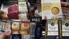 M&S FOOD HAUL UK|| NEW IN M&S|| BUDGET SHOPPING ||SEPTEMBER 2023 ||SHOP WITH ME || M&S GROCERY HAUL