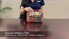 Unboxing the Motorola Talkabout T265 Sportsman Edition Dual Pack FRS Two-Way Radio | Two Way Direct