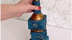 Wine bottle decoration to make it a perfect gift! 🍷