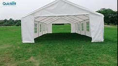 Quictent Party Tent Upgrade Heavy Duty Outdoor Commercial Gazebo Wedding Canopy Carport Shelter BBQ Tents (13'x20')