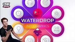 Animated Octagon Waterdrop Infographic 🔥PowerPoint + Inkscape🔥