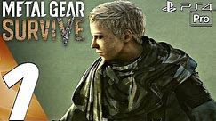 Metal Gear Survive - Gameplay Walkthrough Part 1 - Prologue (Full Game) PS4 PRO