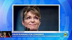 Sarah Palin running for Congress