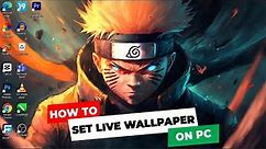 How To Set Live Wallpaper on PC (Step-by-Step Guide)