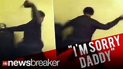 Dad Beats Children: Caught on Tape (WARNING GRAPHIC VIDEO)
