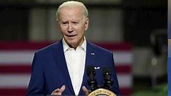 President Joe Biden makes infrastructure announcement in Milwaukee, visits campaign headquarters
