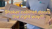How to Make Shaker Cabinet Doors with a Router - DIY Tips and Tricks
