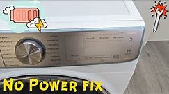 Samsung Dryer No Power Repair
