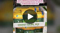 ⚡️ NEW @Liquid I.V. Energy Multiplier in Yuzu Pineapple is available in an exclusive Costco pouch at Costco warehouses near you! It’s a fully charged Hydration Energy solution to support controlled and balanced physical energy, mental clarity, focus, and brain power…without the crash! #liquidiv #fullycharged #ad
