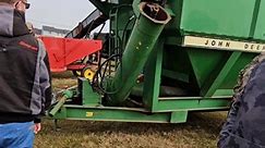 Gosserts Auction Service selling feed wagon. #auction #sold #wagon #johndeere #dairyfarm #nofriends | Country Road Bidding