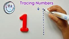Learn to write Numbers 1-10 | Formation of Numbers | Numbers Tracing 1-10 | How to write 1-10