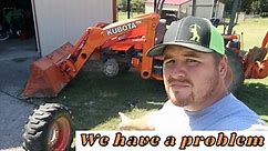 Fixing A Flat On The Kubota Tractor!