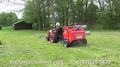 Bale hay anywhere your compact... - Tractor Tools Direct