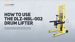 How to use your Drum Lifter | DLZ-NBL-002 - Astrolift