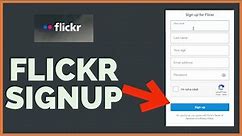How to Sign-Up Flickr Account | Create Flickr Account | Flickr Account Register 2022
