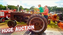 Huge Tractor + Antique Auction @ Denton Farm Park ~ Southeast Old Threshers Reunion # Mr. Goodpliers