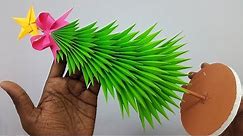 Paper Christmas Tree | How to Make a 3D Paper Xmas Tree DIY Tutorial | Christmas Decor