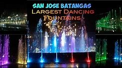 One of the Largest Dancing Floor Fountains in the Philippines: San Jose Batangas.