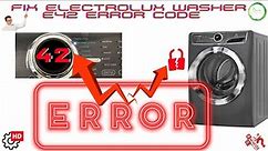 Solving the Door Lock Problem on an Electrolux Washer - E42 Error FIXED!
