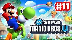 New Super Mario Bros. U - Walkthrough Part 11 - Urchins! (World 3) (Wii U Gameplay)