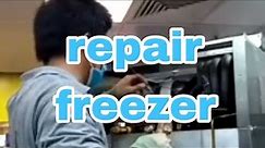 repairing freezer