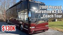 2000 Prevost Marathon H3-45 Double Slide Coach Tour - For Sale by Owner in Tyrone, Pennsylvania